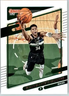 Giannis Antetokounmpo - 2021-22 Donruss - #177 - Basketball - Basketball Card Single