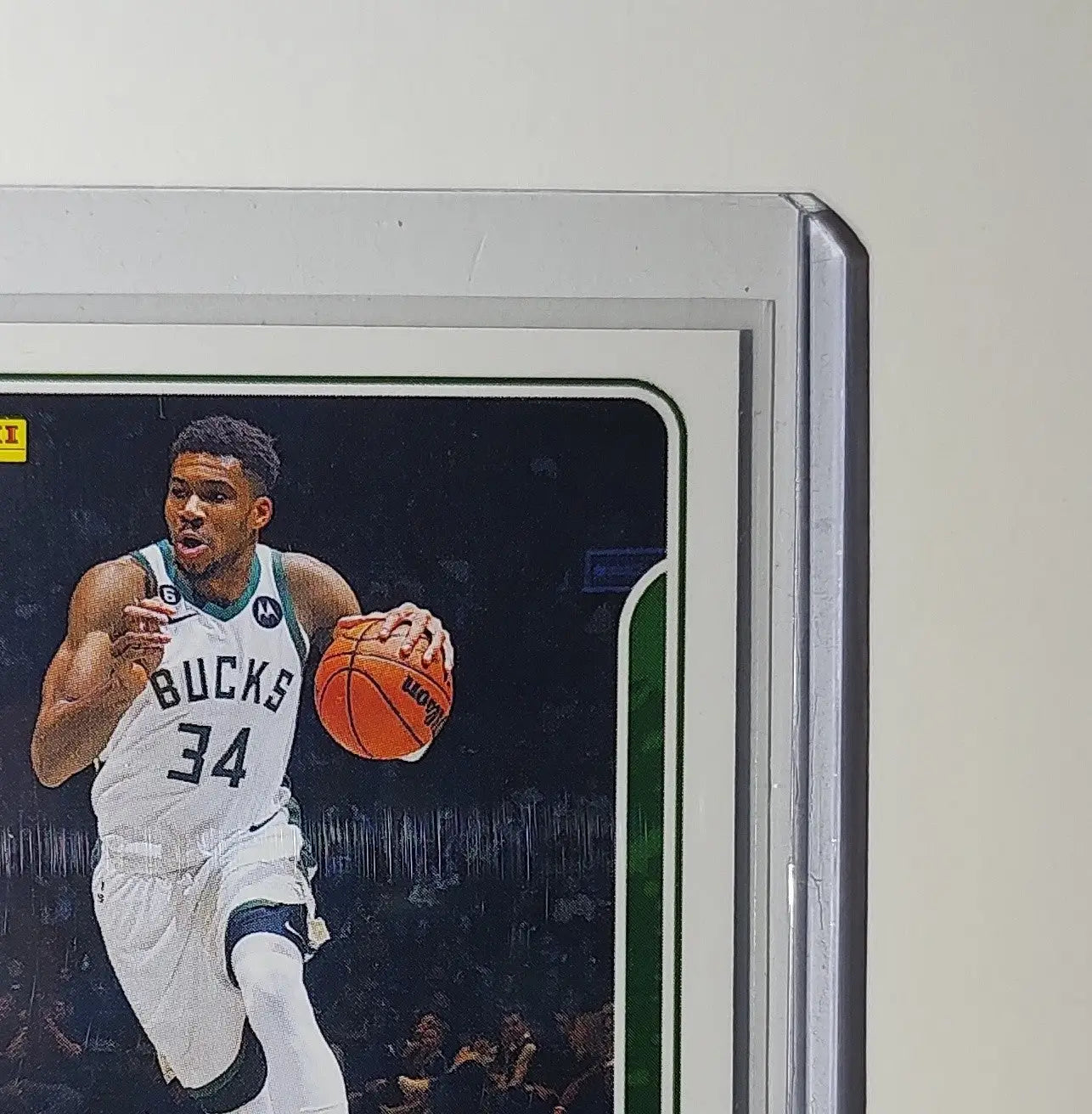 Giannis Antetokounmpo 2023-24 Panini NBA Sticker Card #11 Milwaukee Bucks - Basketball Card Single