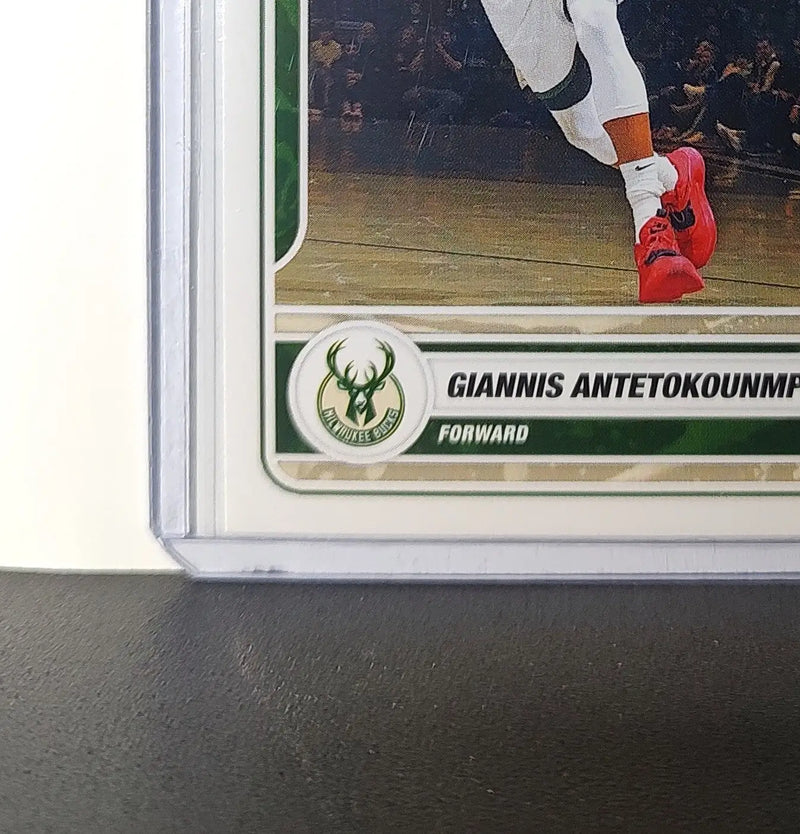 Giannis Antetokounmpo 2023-24 Panini NBA Sticker Card #11 Milwaukee Bucks - Basketball Card Single
