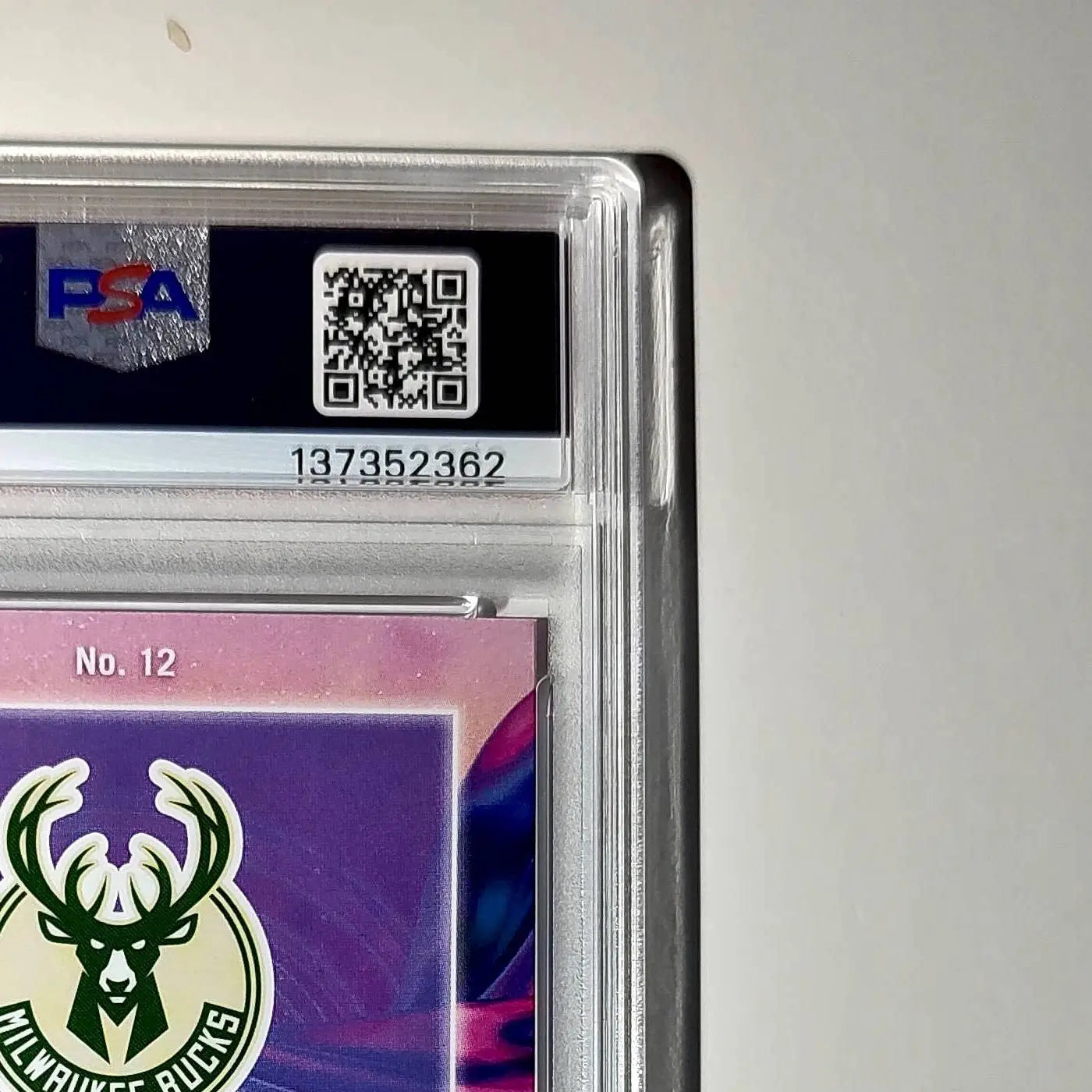 Giannis Antetokounmpo 2023 Panini Hoops Premium Anti Gravity #12 PSA 10 Gem Mint