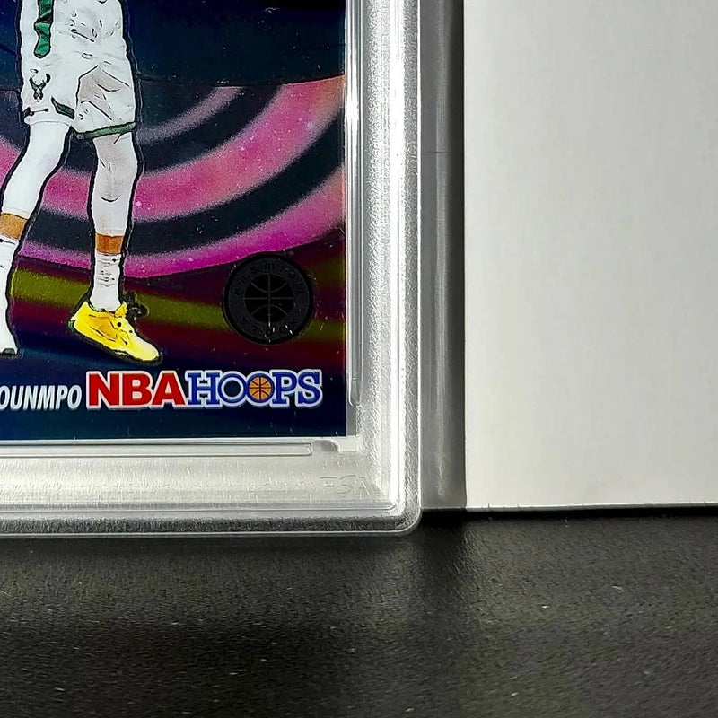 Giannis Antetokounmpo 2023 Panini Hoops Premium Anti Gravity #12 PSA 10 Gem Mint