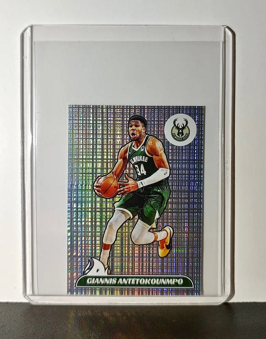 Giannis Antetokounmpo 2024-25 Panini NBA #228 Foil Sticker Card Milwaukee Bucks - Basketball Card Single
