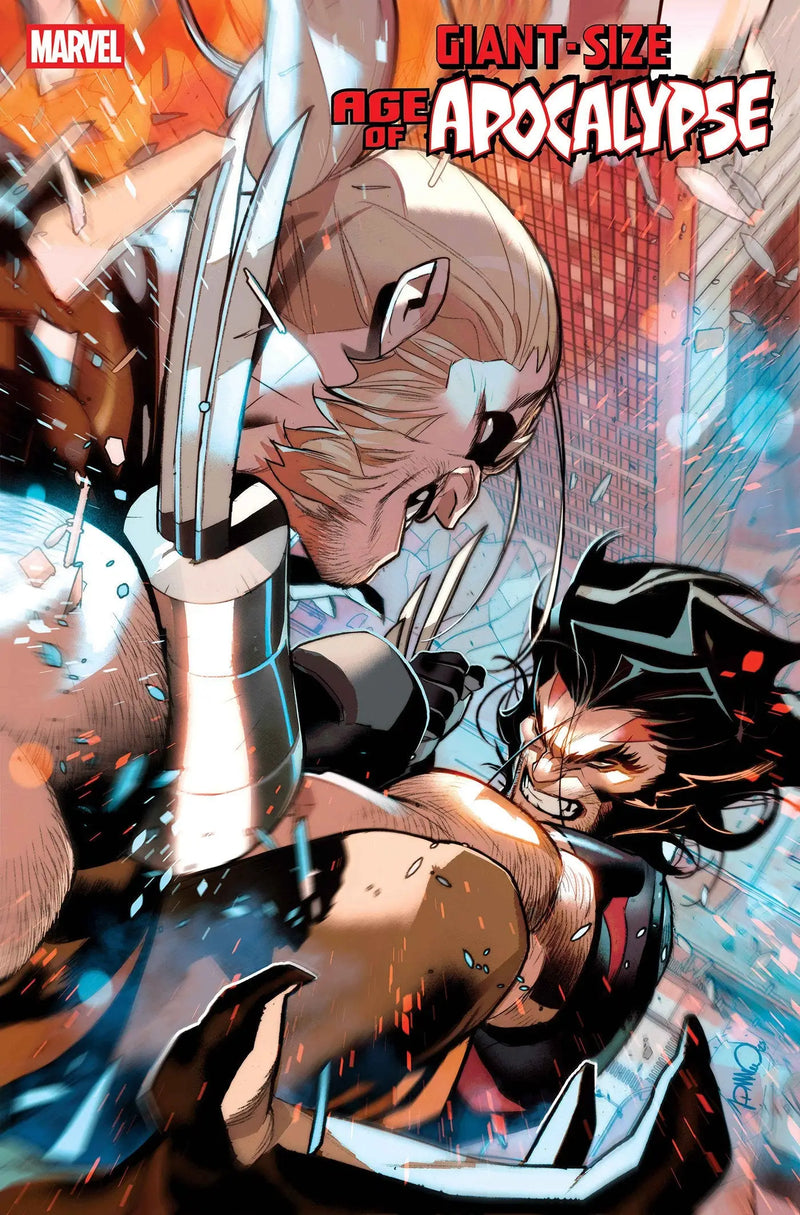 Comic book cover of Giant-Size Age Of Apocalypse #1 Simone Di Meo Meo Spoiler Variant featuring Kamala Khan