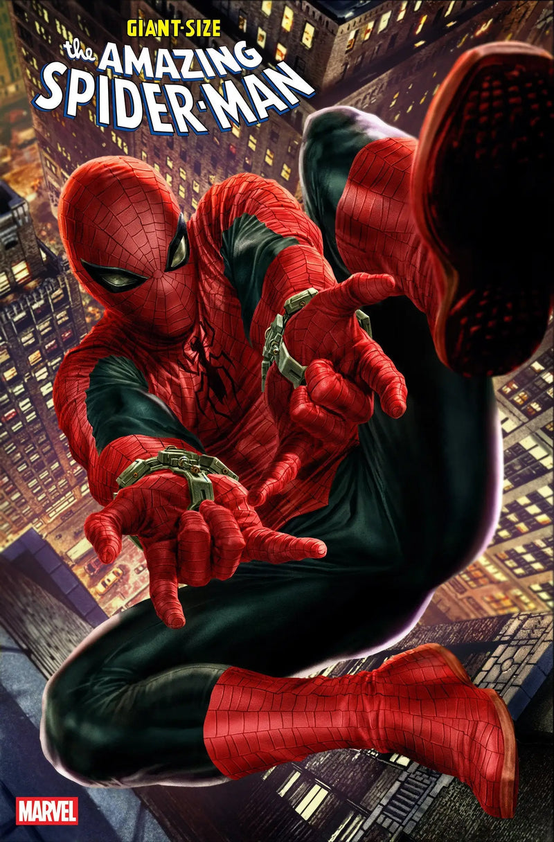 Giant-Size Amazing Spider-Man Lee Bermejo Variant comic book cover artwork