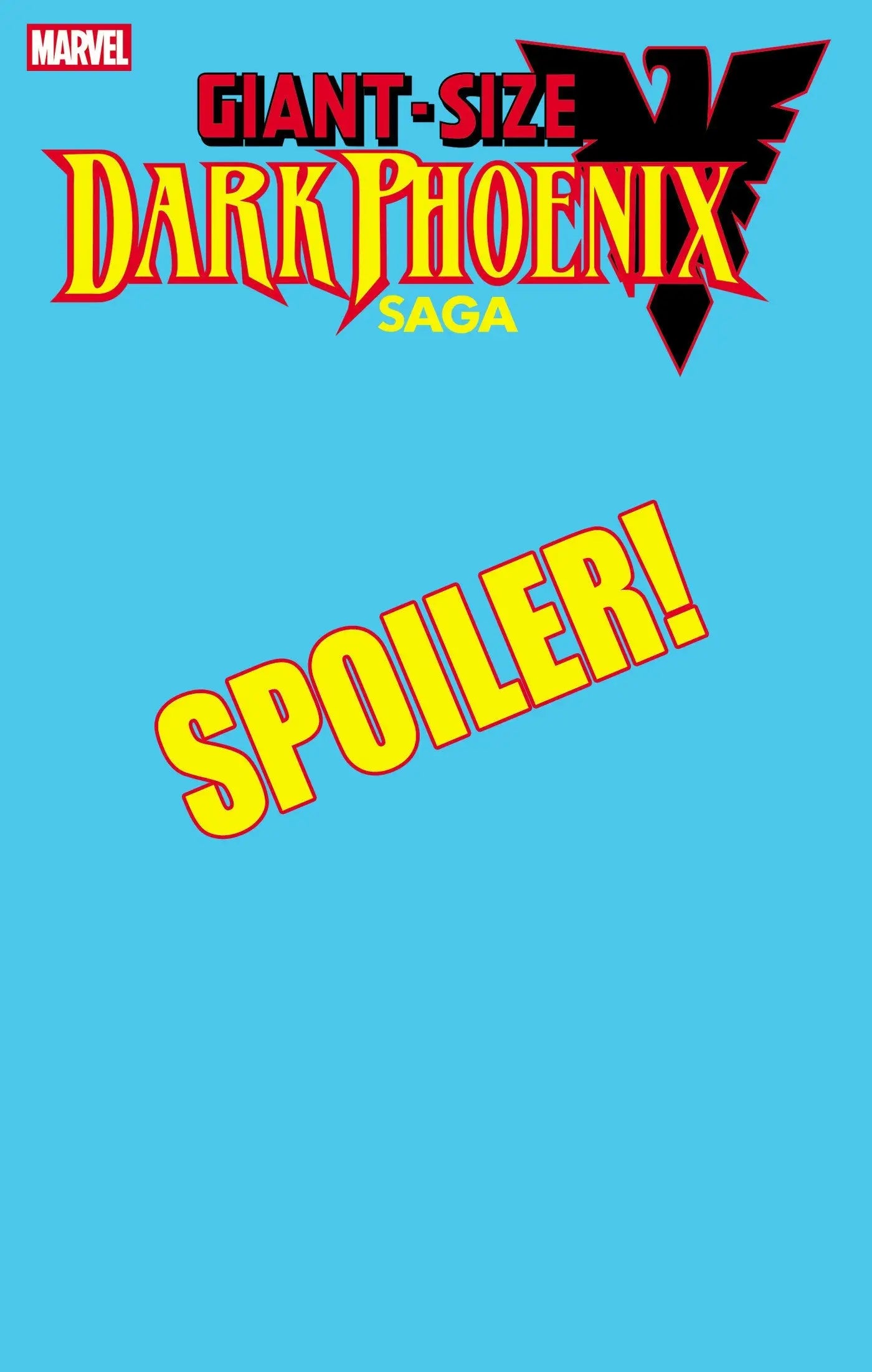 Giant-Size Dark Phoenix Saga comic book featuring Jean Grey and Dark Phoenix art
