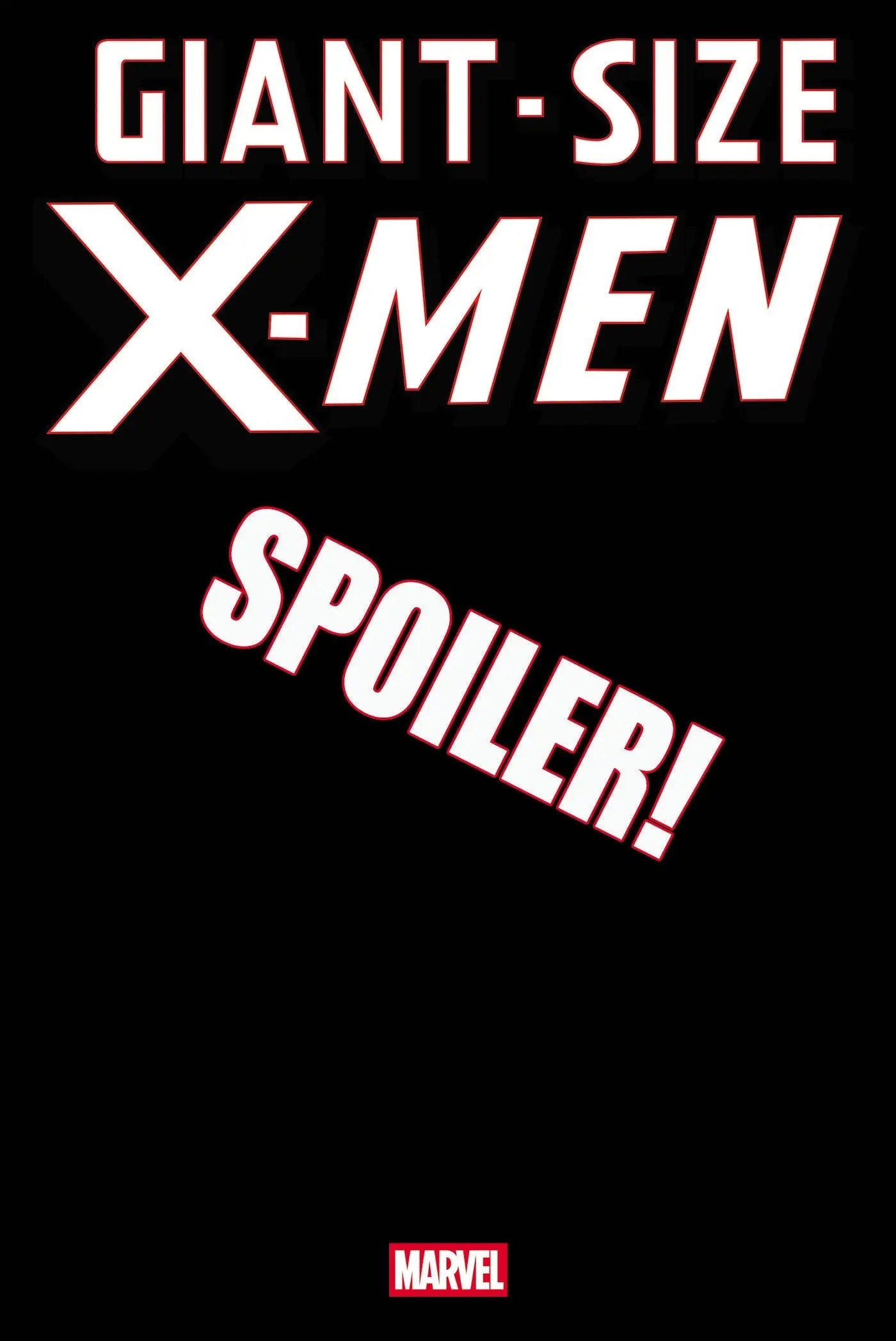 Giant-Size X-Men #1 Luciano Vecchio Spoiler Variant - Back Issues