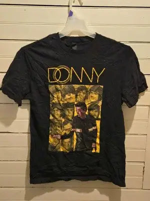 Gildan DONNY T-Shirt Mens M Softstyle 100% Cotton Navy Short Sleeve Crew Neck - Apparel