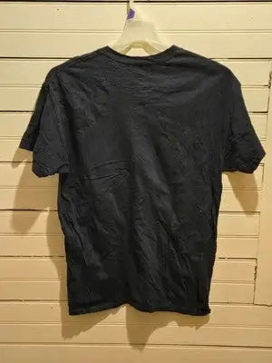 Gildan Shirt Mens L Puerto Rico Skull Map Graphic Black Short Sleeve Souvenir - Apparel
