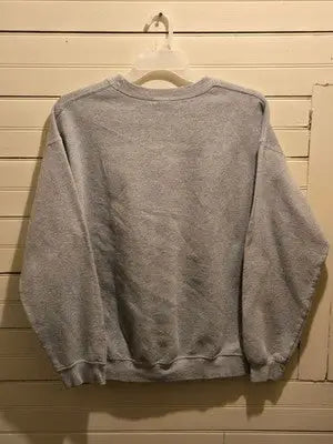 Gildan Sweatshirt Mens L Gray Crewneck Team USA ONEIL Graphic Heavy Blend - Apparel