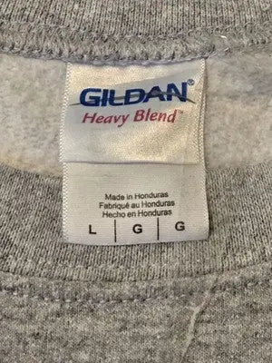 Gildan Sweatshirt Mens L Gray Crewneck Team USA ONEIL Graphic Heavy Blend - Apparel