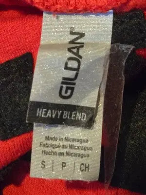 Gildan Sweatshirt Mens S Texas Red Crewneck Heavy Blend Pullover Graphic - Apparel