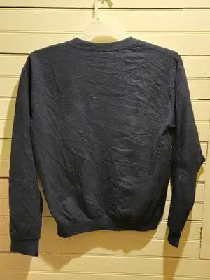 Gildan Sweatshirt Mens S USA Washington DC Embroidered Flag Navy Heavy Blend - Apparel