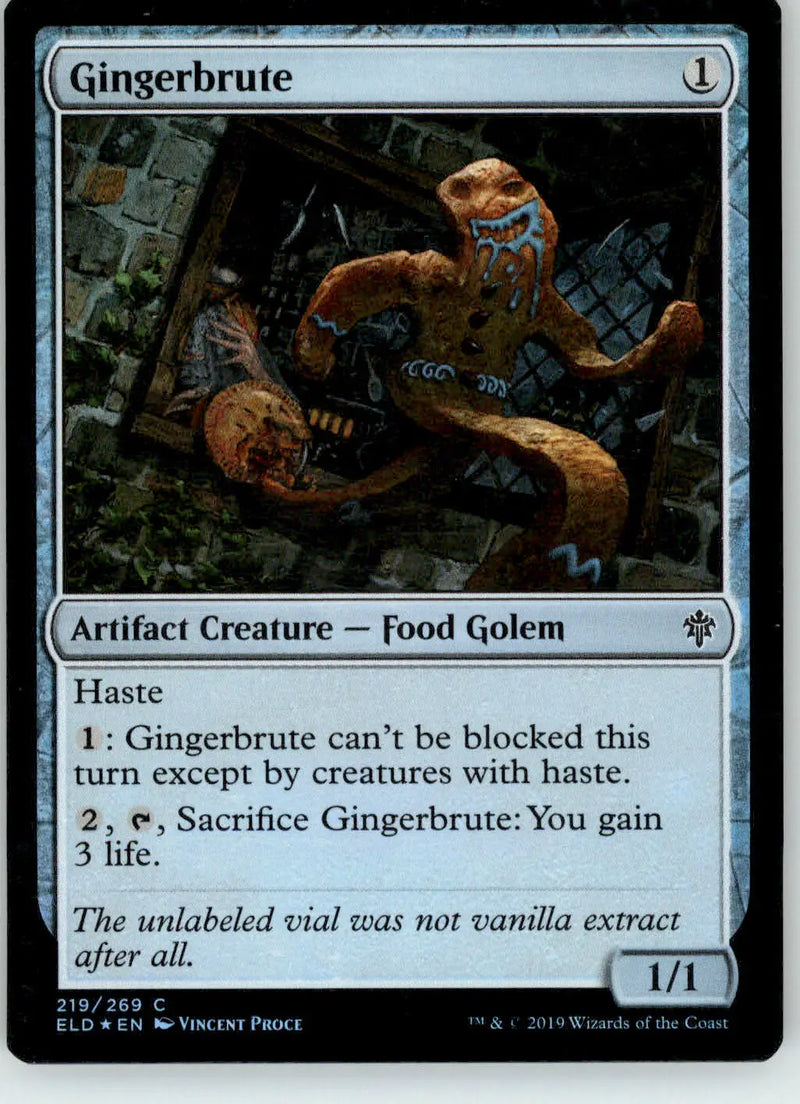 Gingerbrute - Throne of Eldraine - 219 - Foil LP Magic: The Gathering