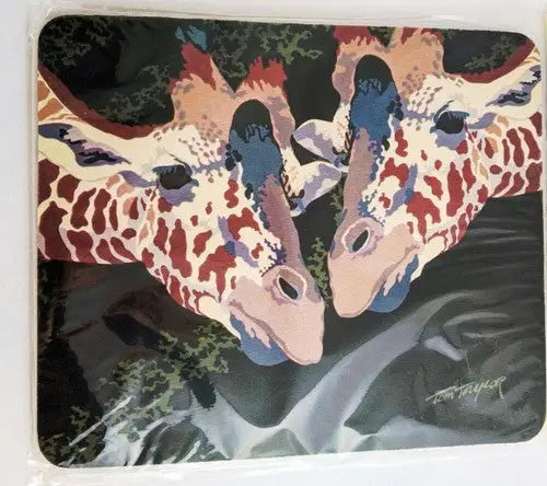 Giraffe mouse pad non-slip by Designer Tom Taylor - General Merchandise