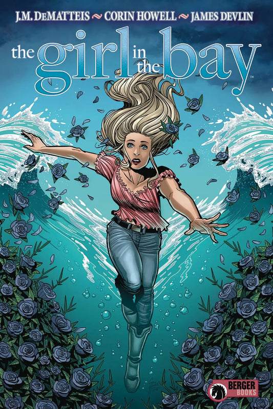 Young woman with blonde hair underwater, enhancing the beauty of Girl in the Bay TP Used trading cards