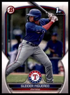 Gleider Figuereo 2023 Bowman Prospects #BP-59 Texas Rangers - Baseball Card Single