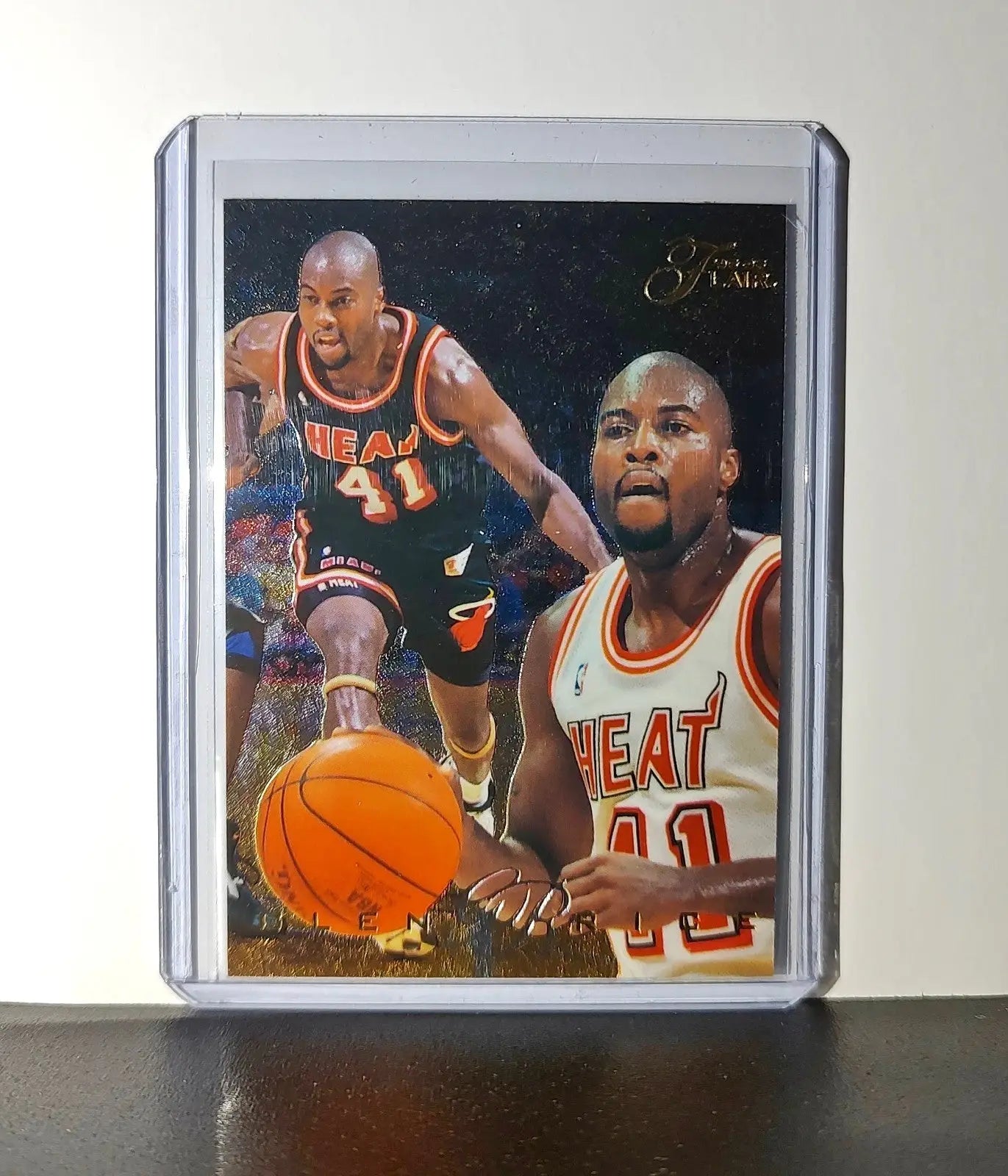 Glen Rice 1995-96 Flair NBA #72 Card Miami Heat - Basketball Card Single