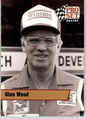 Glen Wood - 1991 Pro Set - #L12 - Legends Racing - Racing Card Single