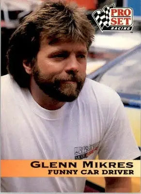 Glenn Mikres - 1992 Pro Set NHRA - #46 - Racing - Racing Card Single