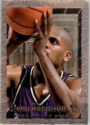 Glenn Robinson - 1994-95 Topps Embossed - #101 - RC Basketball - Basketball Card Single