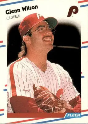 Glenn Wilson - 1988 Fleer - #320 - Baseball - Baseball Card Single