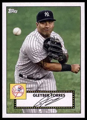 Gleyber Torres 2021 Topps 1952 Topps Redux #T52-38 New York Yankees - Baseball Card Single