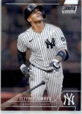 Gleyber Torres - 2022 Stadium Club Chrome - #239 - Baseball - Baseball Card Single