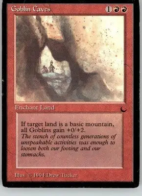 Goblin Caves - The Dark - HP Magic: The Gathering - Magic Card Single