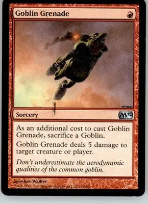 Goblin Grenade - Magic 2012 (M12) - 140 - DMG Magic: The Gathering - Magic Card Single