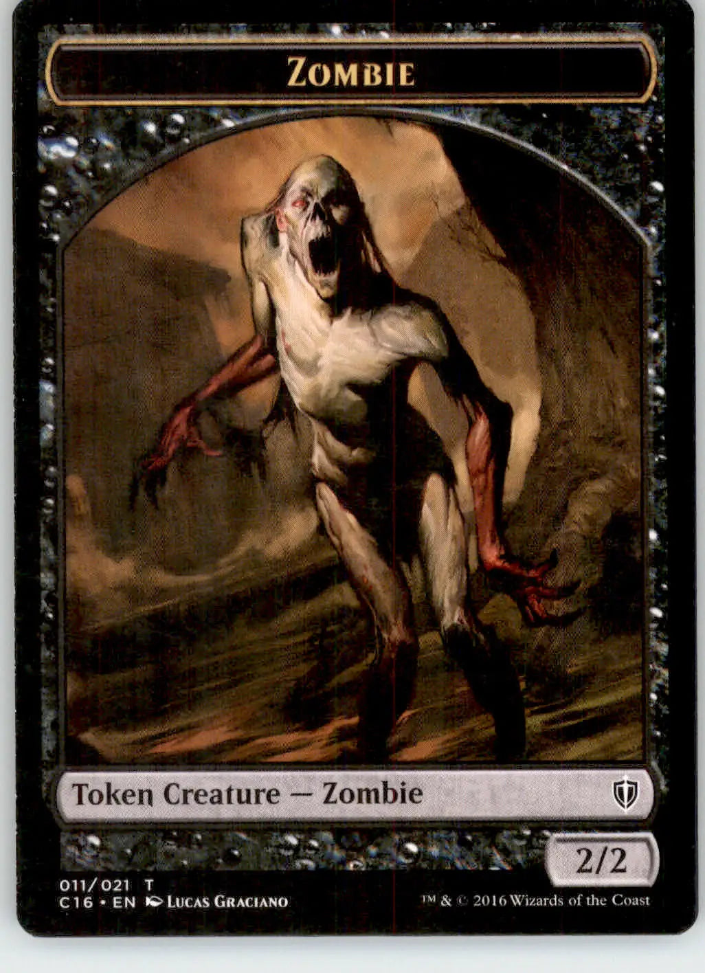 Goblin // Zombie Token - Commander 2016 - 12 // 11 - NM Magic: The Gathering - Magic Card Single