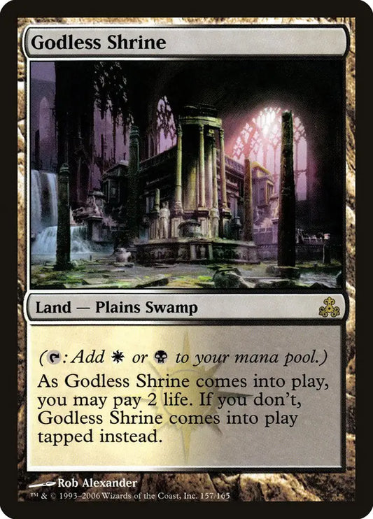 Godless Shrine [Guildpact] - Magic Card Single