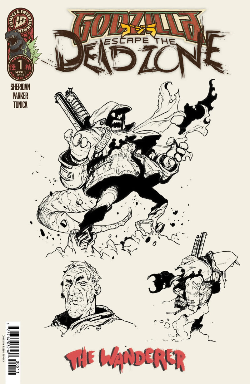 Godzilla: Escape The Deadzone [Kai-Sei Era] #1 Variant C (Tunica Concept Art) - Comic Book