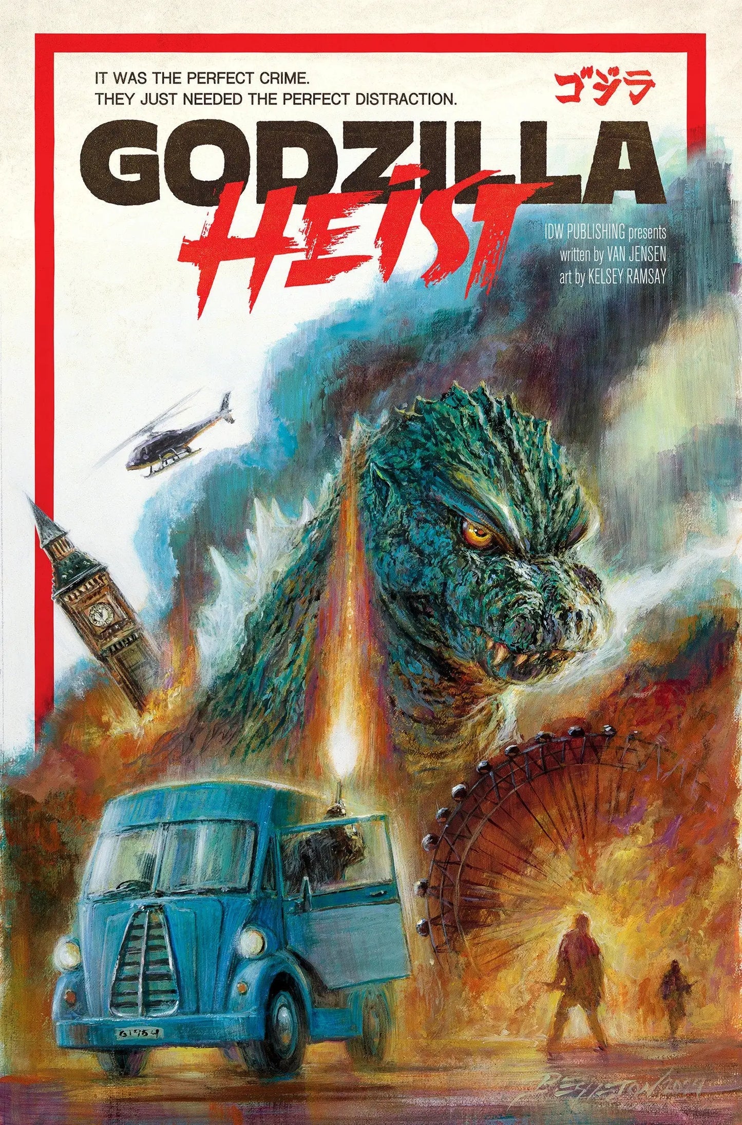 Godzilla: Heist - Comic Book