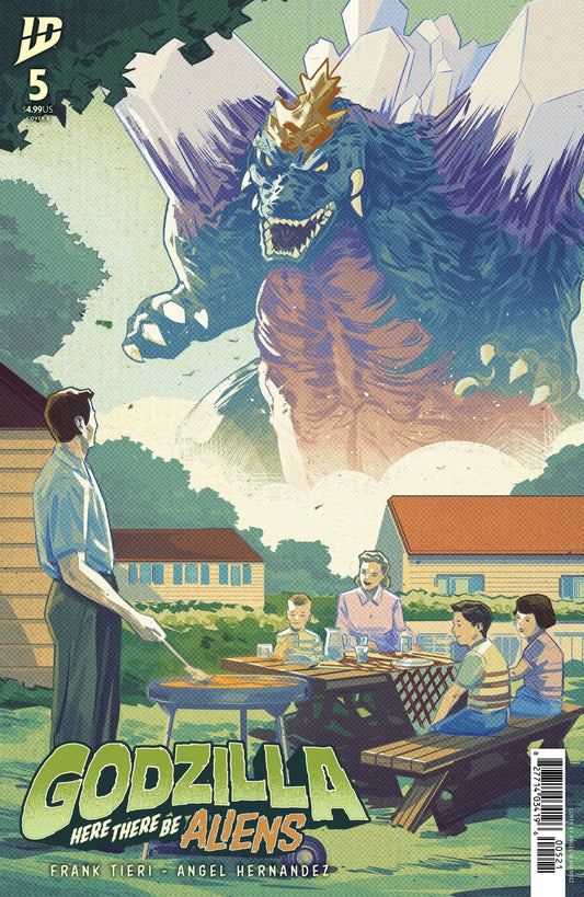 Godzilla: Here There Be Aliens #5 Variant B (Hernandez) - Comic Book