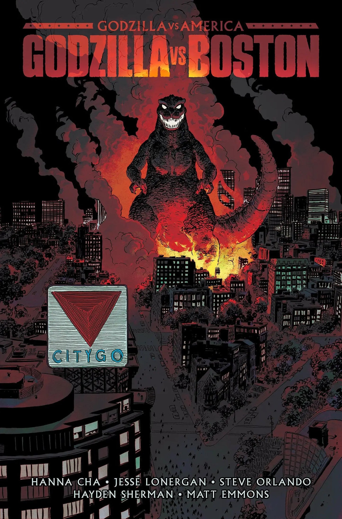 Godzilla vs. America: Boston - Graphic Novels