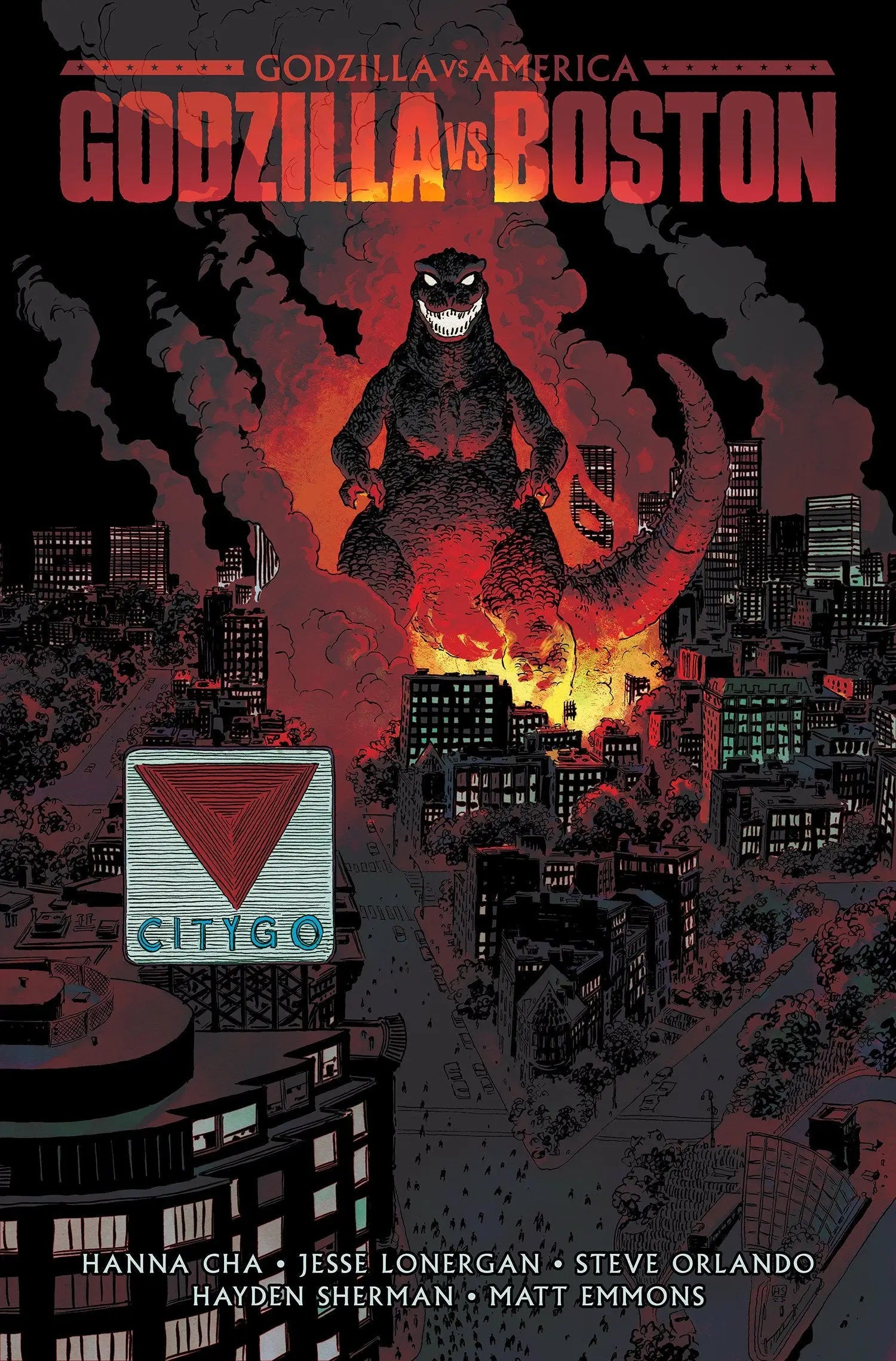 Godzilla vs. America: Boston - Graphic Novels