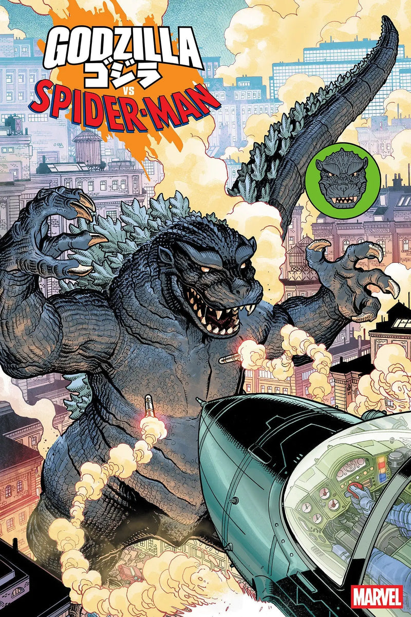 Godzilla vs. Spider-Man #1 Nick Bradshaw Monster Homage Variant - Back Issues