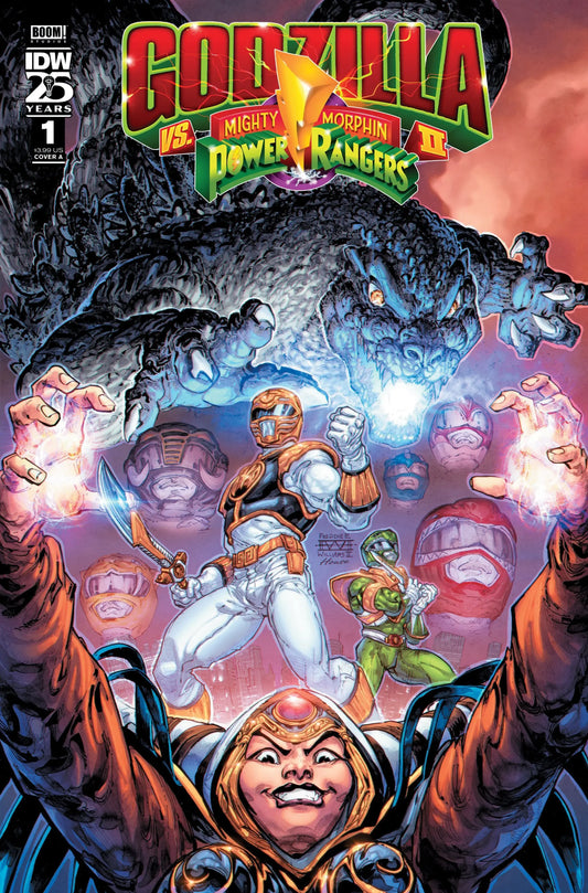 Godzilla vs. The Mighty Morphin Power Rangers II #1 Cover A (Williams II) - Comic Book