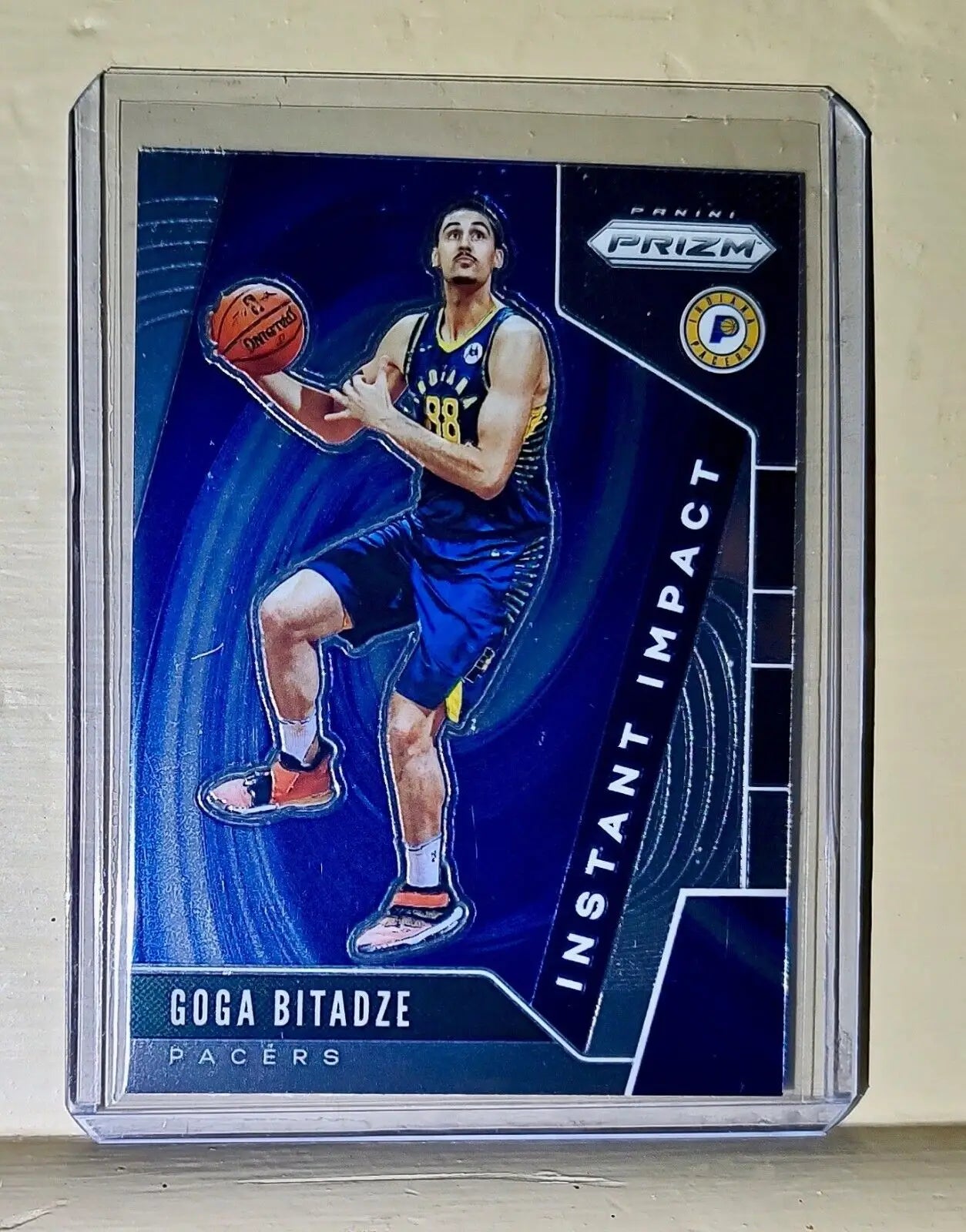 Goga Bitadze 2019-20 Panini Prizm Instant Impact NBA #23 Rookie Card - Basketball Card Single