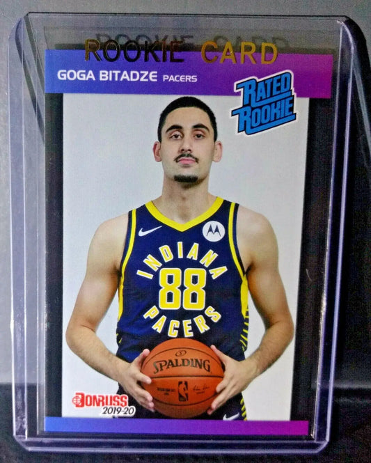 Goga Bitadze 2019-2020 Panini NBA #16 Rated Rookie Retro Card 1/3431 - Basketball Card Single