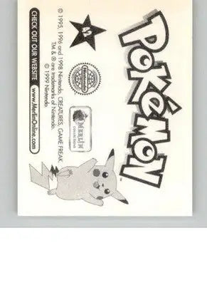 Golbat - 1999 Merlin Pokemon Stickers - #42 - Non_sport - Pokémon Card Single