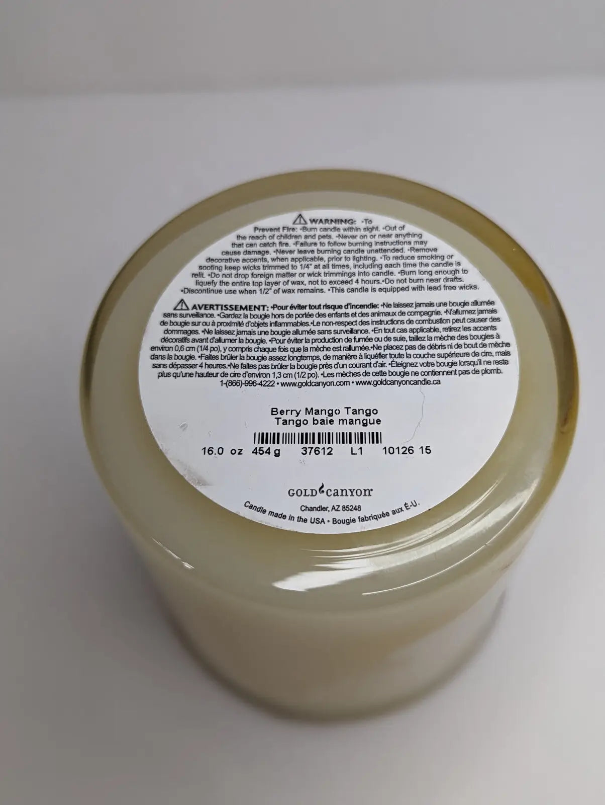 Gold Canyon Candle for Kids Berry Mango Tango 16 oz. 2 Wick - General Merchandise