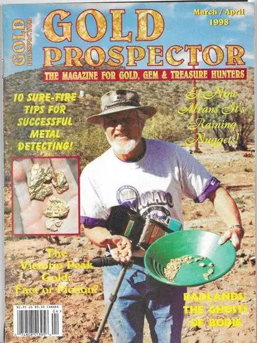 Gold Prospector March/April 1998 (El Nino Means It’s Raining Nuggets!) Magazine - Other