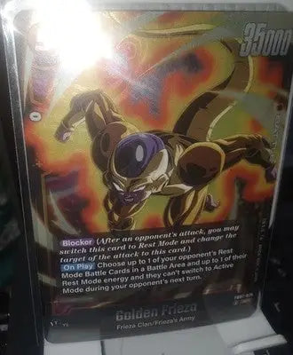 Golden Frieza FB07-079SR Foil✨Dragon Ball Fusion World✨Super Rare✨