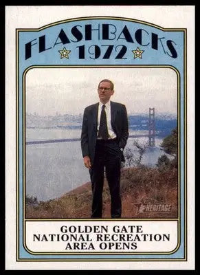 Golden Gate National Recreation Opens 2021 Topps Heritage Flashbacks #NF-GGB - Other