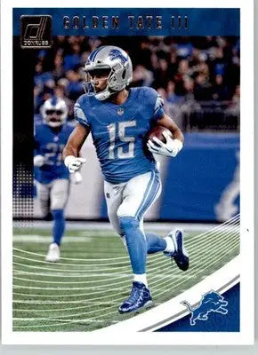 Golden Tate III - 2018 Donruss - #95 - Football - Football Card Single