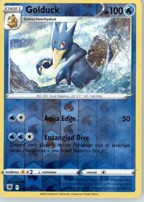Golduck - SWSH10: Astral Radiance - Reverse Holo LP - #029/189 - Pokémon Card Single