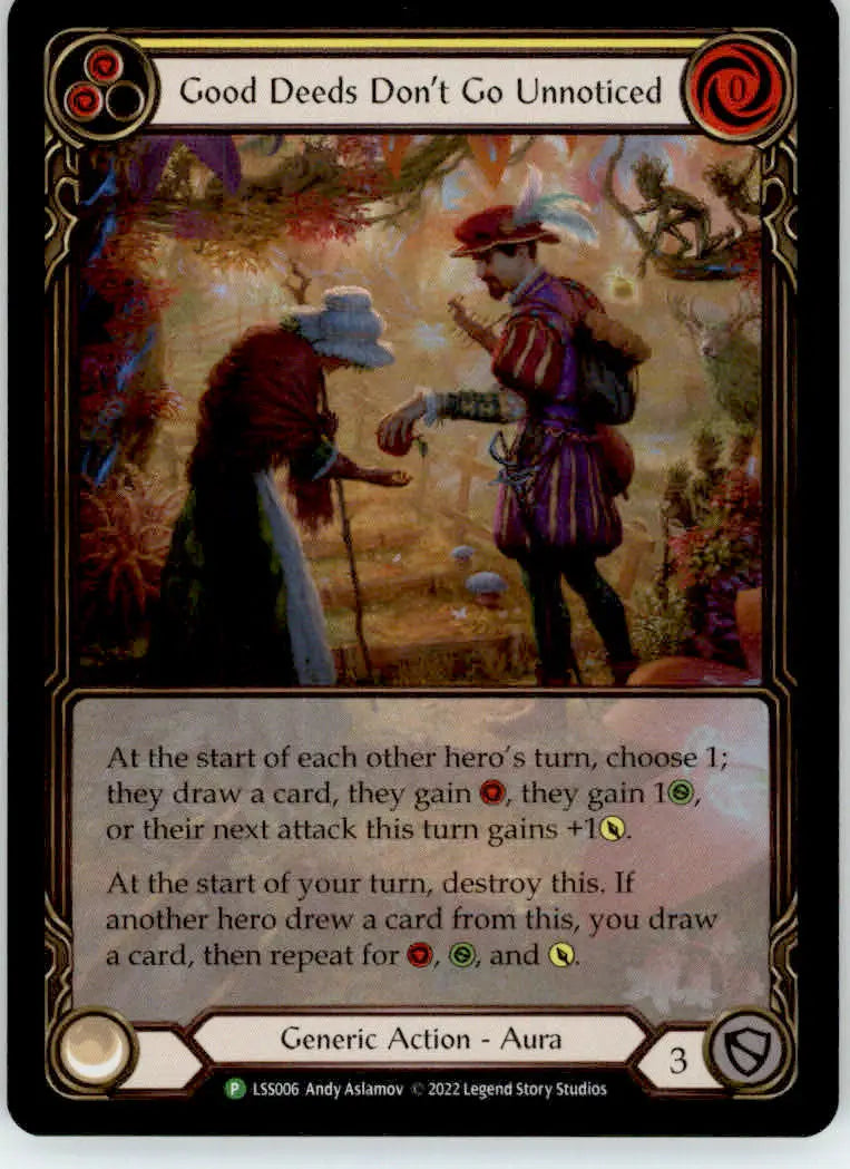 Good Deeds Don’t Go Unnoticed - Promo Cards - LSS006 - Rainbow Foil NM - TCG Card Single