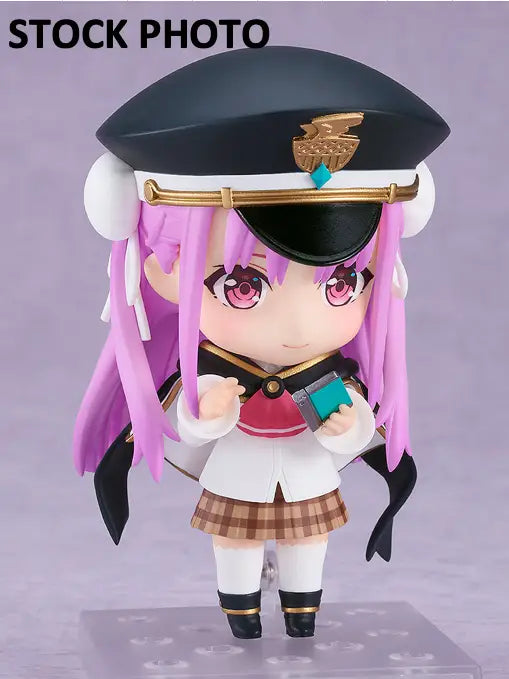 Anime-style figurine with hat from Good Smile Company Heaven Burns Red Nendoroid Tama Kunimi