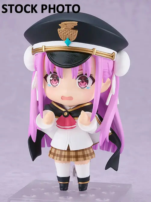 Anime-style figure with pink hair and black hat from Good Smile Company Heaven Burns Red